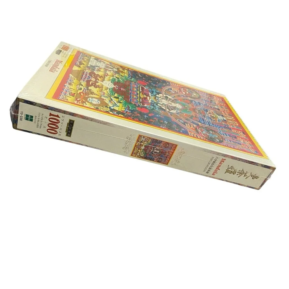 Vintage Epoch Mandala Rokujikanjizai 1000 Pc Metallic Paper Puzzle Sealed Japan